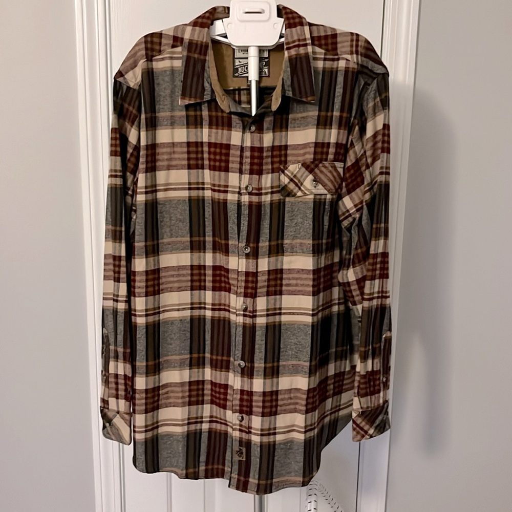 Men’s plaid shirt XL